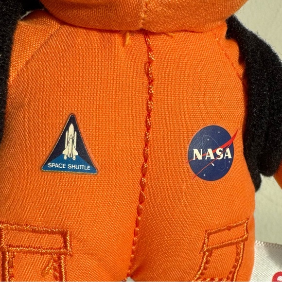 NASA Astronaut Spaceman Bear Plush Ornament - Picture 3 of 9